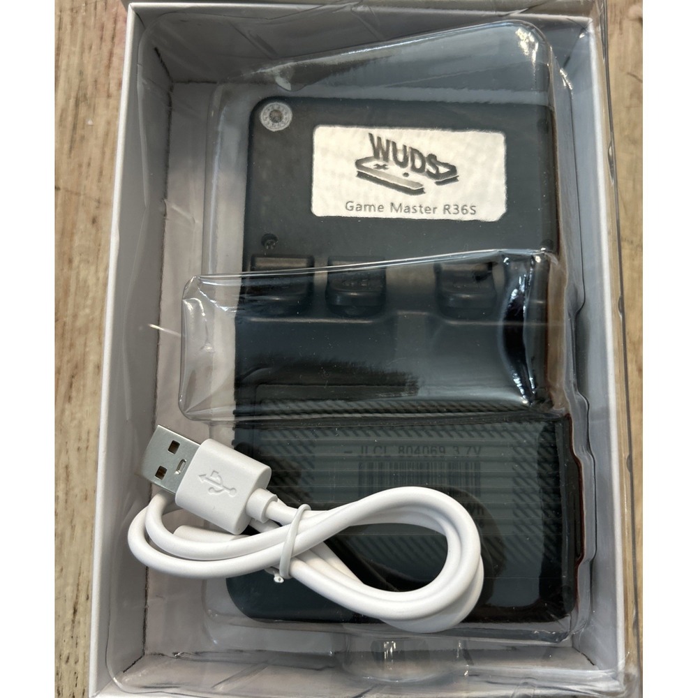 Game Master R36S Retro Game Console Linux System Handheld Black - Picture 5 of 7